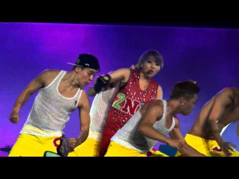 [Fancam]2NE1  Minzy - Hip Hop Dance Solo Stage (New Evolution Global Tour Singapore 2012)