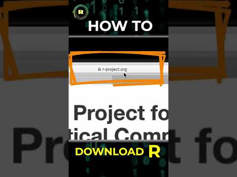 How to Download R #short