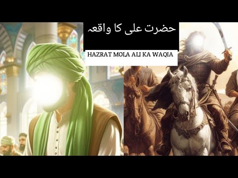 حضرت علی کا واقعہ| hazrat mola ali ka waqia Islamic video