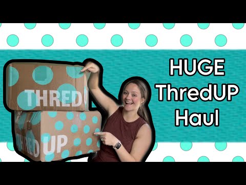 🚨HUGE 50 Item ThredUp Mystery Box Haul To Resell On Poshmark