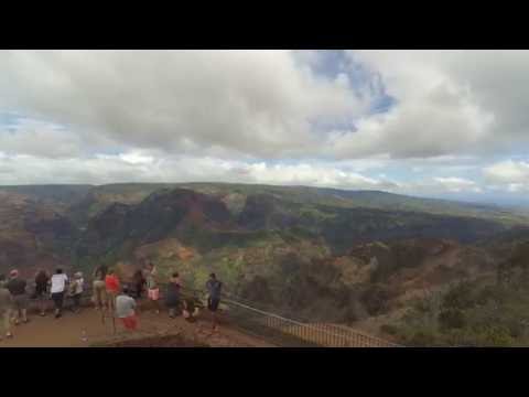 Waimea Canyon Lookout timelapse 1