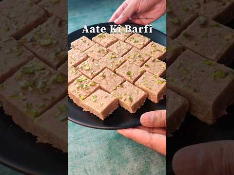 Aate ki Barfi Recipe | Easy aur Simple Mithai ki recipe | आटे की बर्फी #shorts #barfi #viral