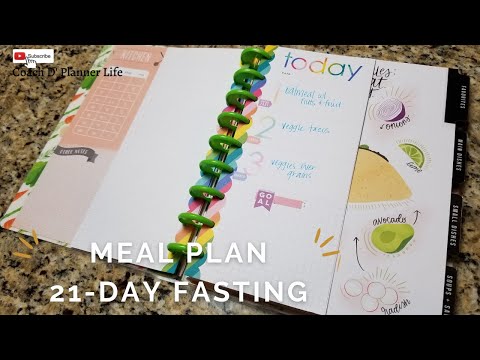 Meal Plan with Me| 21 Day Daniel Fast Meal Ideas| Plant-based Diet