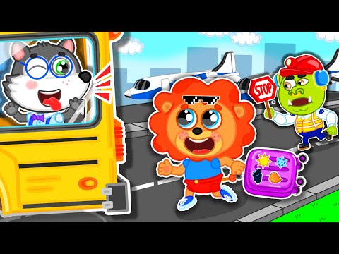 LionET | Be Careful when Boarding on the Airplane! - Kids Safety Tips  | Cartoon for Kids