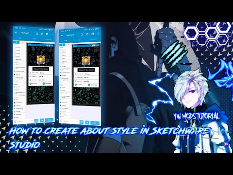 How To Create About Style WhatsApp In Sketchware Studio | Di Jamin Bisa !