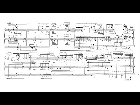 Brian Ferneyhough - Quirl (2011-2013) [Score-Video]