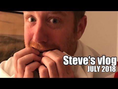 Steve is scared! | Steve's vlog | July 2018