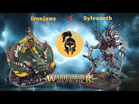 Age of Sigmar Battle Report: Ironjaws vs Sylvaneth: Bloodtoofs vs Gnarlroot!!