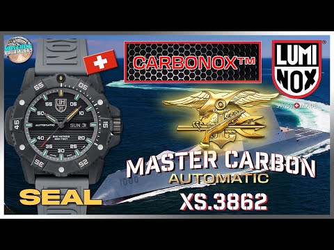 Light But Not Cheap! | Luminox Master Carbon SEAL 200m Automatic w/Carbonox™ XS.3862 Unbox & Review