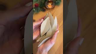 Paper Ornaments  #christmas #artandcraft #diy #plasticfree #sustainable