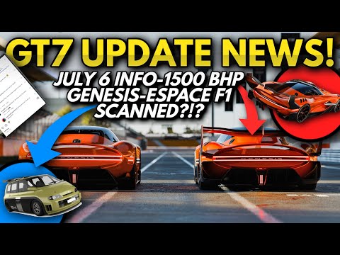 GT7 Update News | Genesis X Gran Racer | Renault Espace F1 Scanned?! | July 6 Info Coming | GT7 1.49