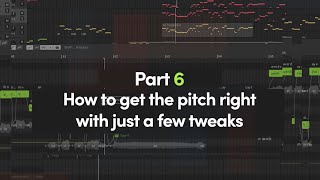 Synthesizer V Studio English Tutorial, Pt. 6 - Getting Your Pitch Right