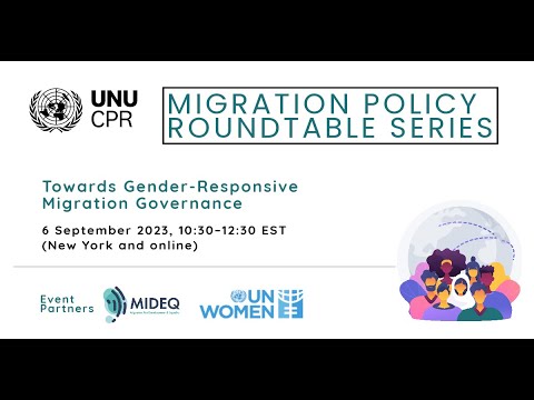 Towards Gender-Responsive Migration Governance