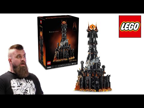 IT IS TIME - Building Lego Barad-dur Part One - The Bonus Show