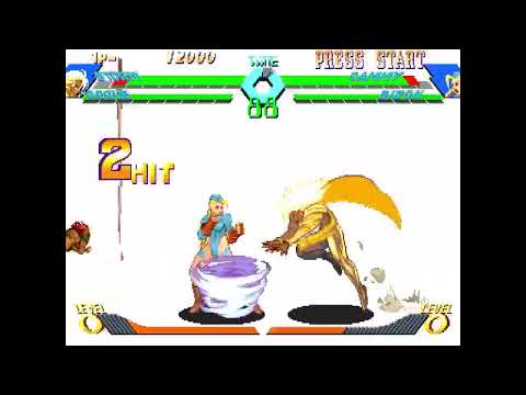 X Men Vs Street Fighter Short Gameplay