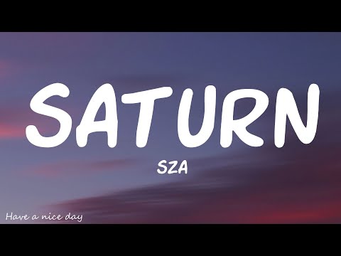 SZA - Saturn (Lyrics)