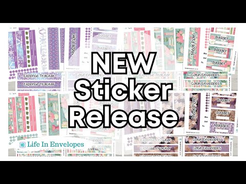 January 2025 Sticker Release / TBM BBP Workbook SMALL Size and FULL Size / Universal Stickers