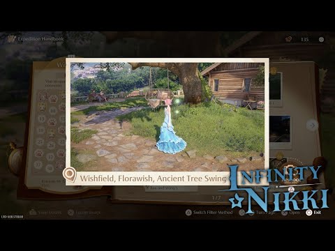 Expedition Handbook Photo Spot 6 Location - Ancient Tree Swing | Infinity Nikki