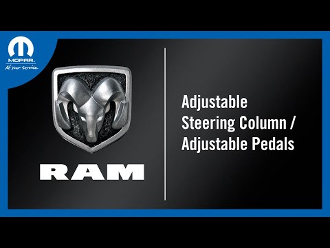 Adjustable Steering Column / Adjustable Pedals | How To | 2024 Ram 1500 DT