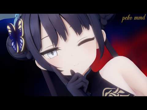 【MMDブルアカ】竜華キサキが魅せる「桃源恋歌 / Tougen's Love Song」【4K】