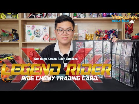 [TMT][1720] Giới thiệu Legend Rider Ride Chemy Trading Card! Kamen Rider Gotchard! (4k)