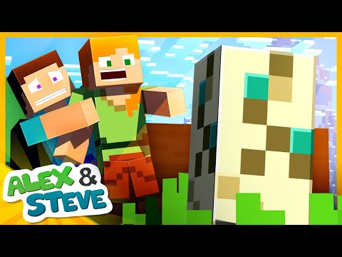 MYSTERY EGG - Alex and Steve Life (Minecraft Animation)