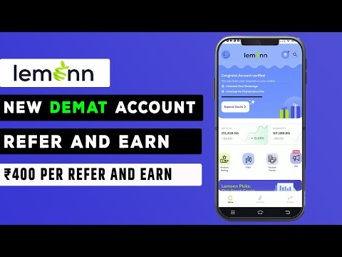 Lemonn Demat Account Refer And Earn | New Demat Account Refer and Earn | Refer and Earn