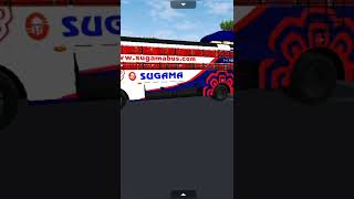 DAMODAR BUILT SLEEPER BUS MOD FOR BUS SIMULATOR INDONESIA💥INDIAN SLEEPER BUS MOD FOR BUSSID #shorts