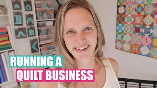 Work as an online entrepreneur in quilting || Studio Week Day 3