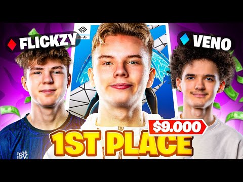 1ST PLACE TRIO CASH CUP ($9,000) 🥇 w/ veno & FlickzyV2