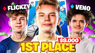 1ST PLACE TRIO CASH CUP ($9,000) 🥇 w/ veno & FlickzyV2