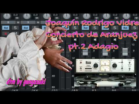 Joaquín Rodrigo Vidre Concierto de Aranjuez pt.2 "Adagio"     (DTM by gengasuki)