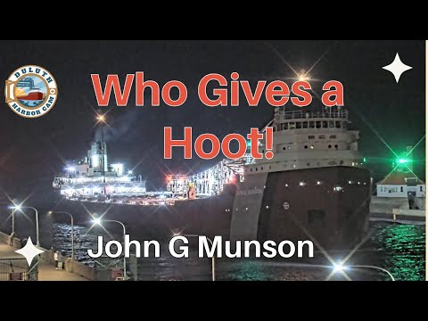 "Who Gives a Hoot! "John G Munson arrived in Duluth10/29/2024