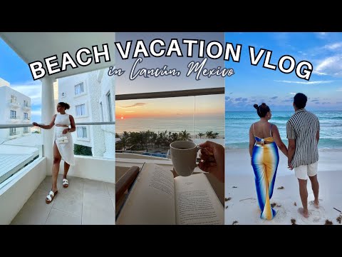 CANCUN BEACH VACATION VLOG // Relaxing beach days, snorkeling + all-inclusive food and drinks!