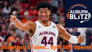 Auburn Basketball cruises, 2nd round of CFP