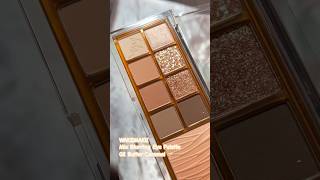 WAKEMAKE Mix Blurring Eye Palette 02 Butter Caramel 🧈 #shorts