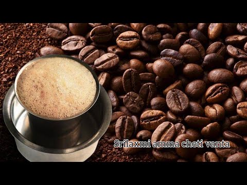 How to make Bru Coffee bru instant coffee powder | srilaxmi amma cheti vanta