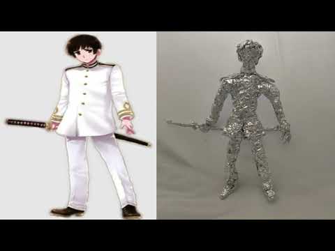 Japan - Aluminum Foil Sculpture