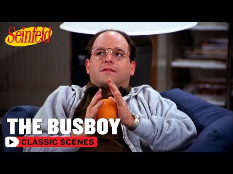 George Thinks He's Being Stalked | The Busboy | Seinfeld