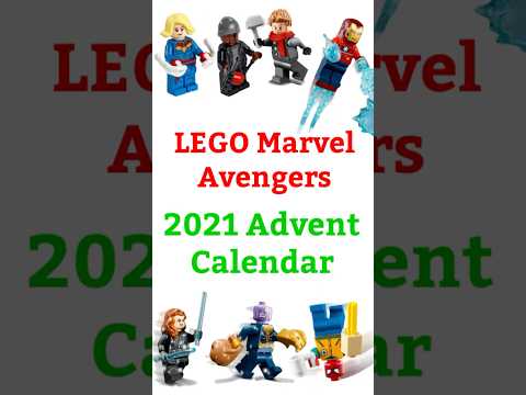 LEGO Marvel Avengers 2021 Advent Calendar (76196) Minifigures #lego #marvel #avengers