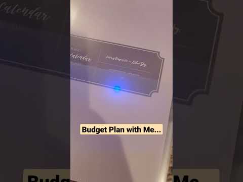 Budget Plan with Me| My new budget planner #budget