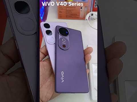 VIVO V40 Lite Vs Vivo V40 5G Series Purple 💜 #smartphone