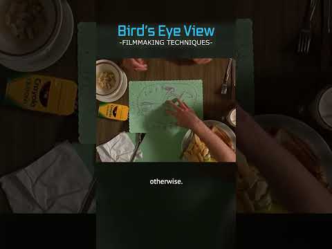 Birds Eye View Camera Angle in Filmmaking #shorts