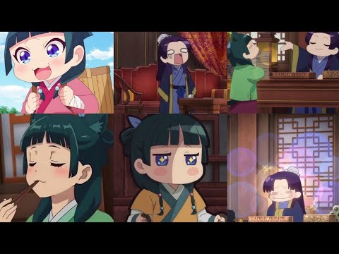 Maomao and Jinshi's all chibi and cute moments |#theapothecarydiaries#kusuriyanohitorigoto