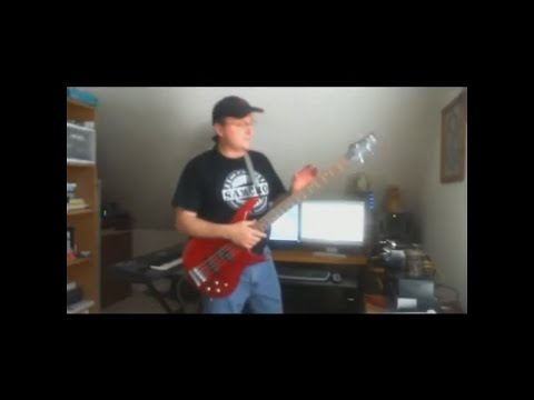 Red Barchetta - Rush - Bass Cover - Jerry Boutot - Clip 1