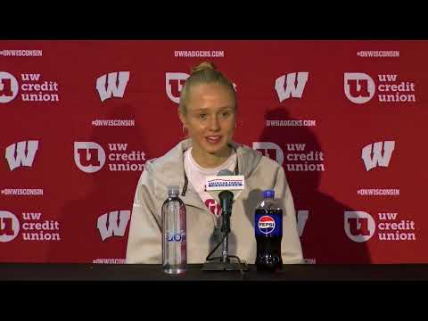 Shea Ruhly & Bob Liking Press Conference || Wisconsin Cross Country || November 18, 2024