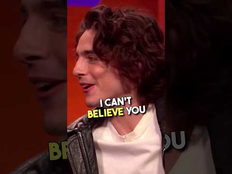 Timothée Chalamet Can't Believe Cher Saw Him On SNL Wonka