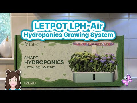 LETPOT LPH-Air Hydroponics Growing System Unboxing, Setup & Review!