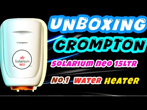 #solariumneo 15 ltr Geyser  ✨  Unboxing 💫  #crompton #waterheater #geyser #15ltr