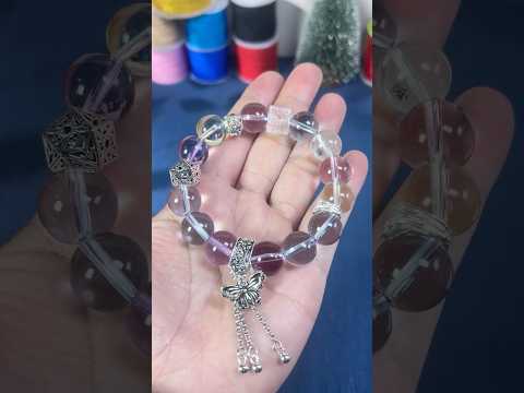 Zen adorn diy. Making Crystal Bracelet. #diy #crystal  #bracelet #Jewelry